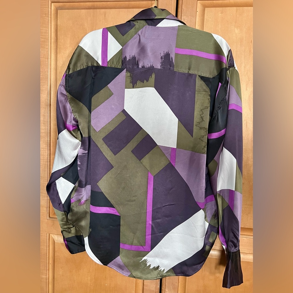 Equipment Femme Melanni Silk Blouse, Size Small, NWOT. - Picture 2 of 15